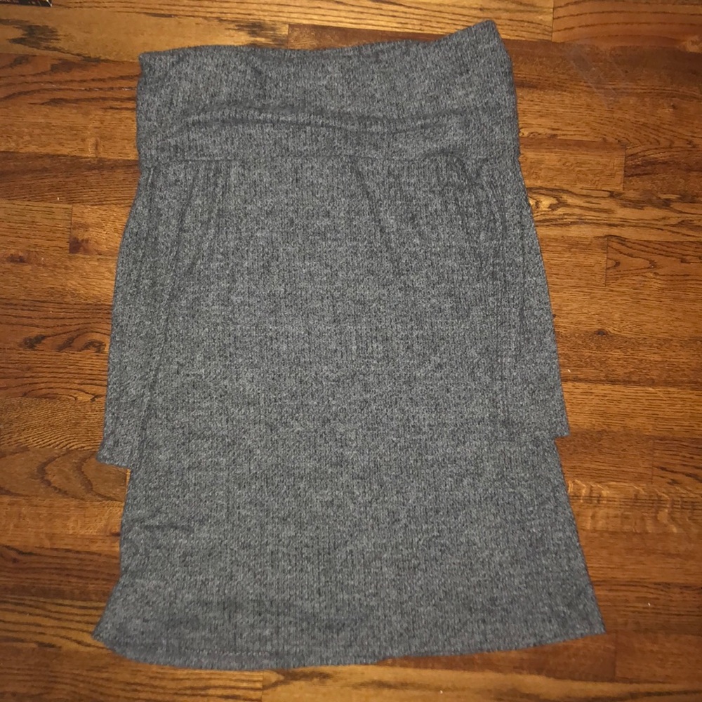Strapless Sweater Dress